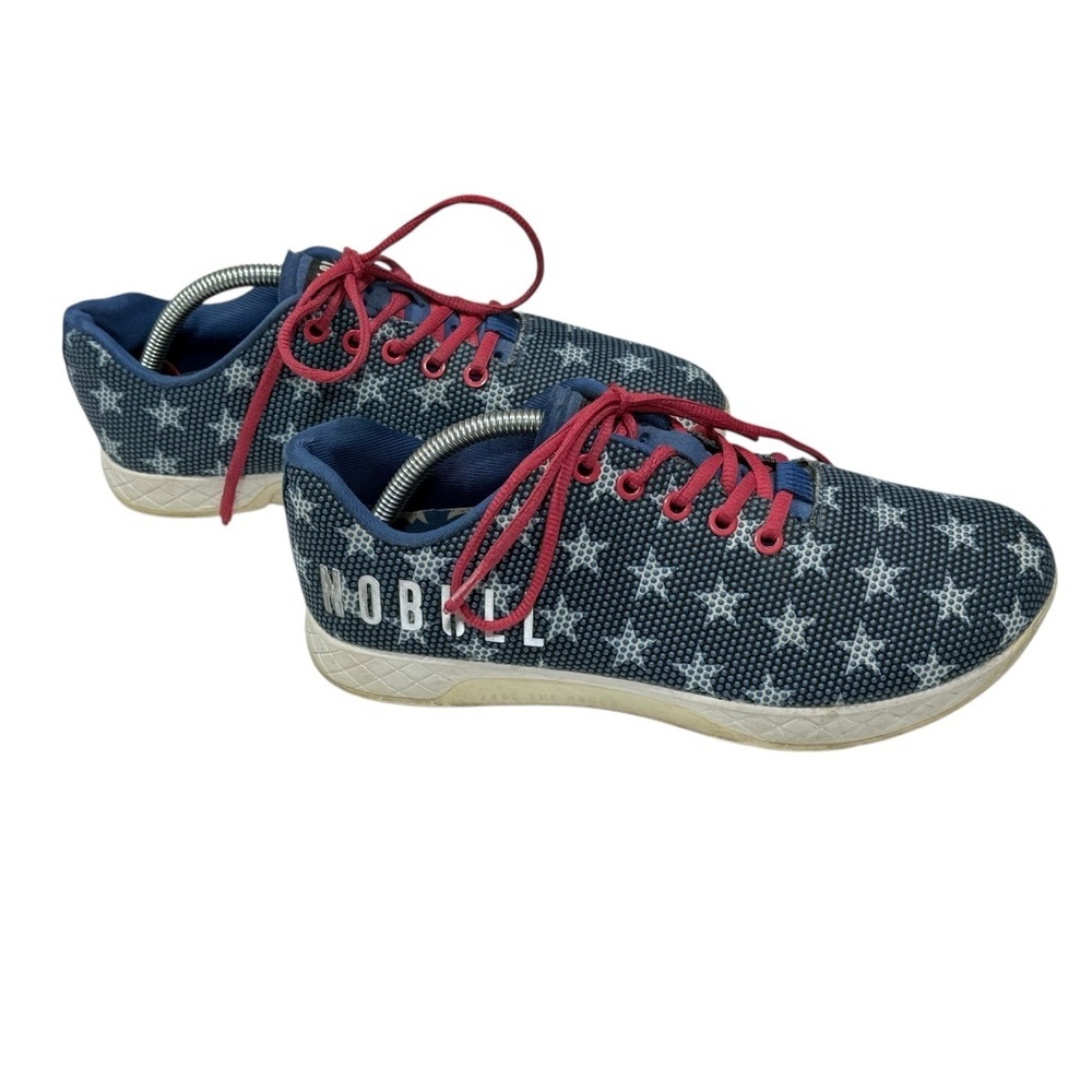 NOBULL Flag Trainer Stars Shoes W9/M7.5 CrossFit Gym Training Sneaker